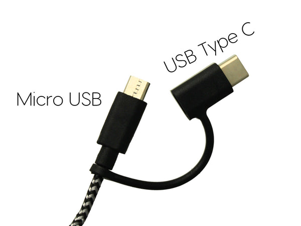 Adattatore Da USB Type C e Micro USB A HDMI HDTV Cavo 2 Metri Per Smartphone Android A TV Monitor Proiettore Zorei
