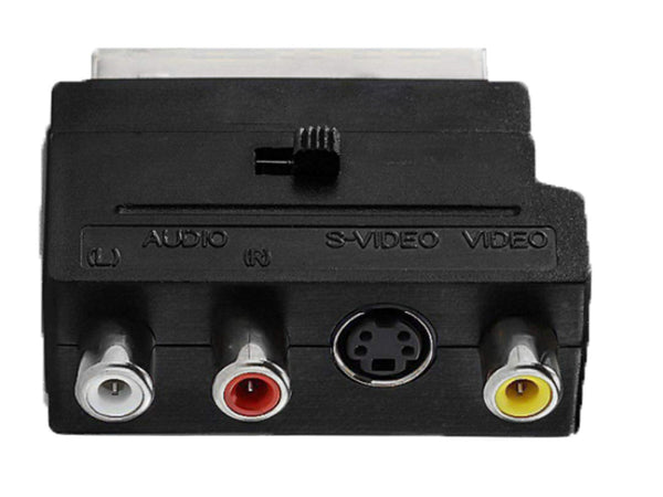 Convertitore Adattatore Da SCART A SVHS/RCA Per Grabber Convertitore VHS