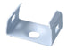 Clip Guida Gancio di Montaggio In Acciaio Colore Bianco Per Profilato Alluminio BAZ1707