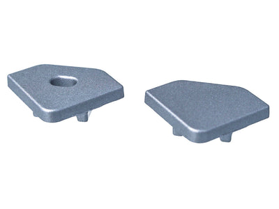 Kit Terminali Tapi di Chiusura In Metallo Con e Senza Foro Per Profilato Alluminio BAZ1919 BAZ1818 Ledlux