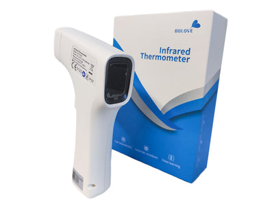 Termometro Digitale Infrarossi Frontale Per Febbre Senza Contatto con Lettura Immediata Ledlux