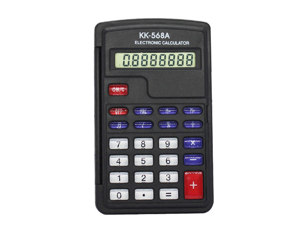 Mini Calcolatrice da Tavolo per Ufficio Tascabile Con Coperchio 8 Cifre Zorei