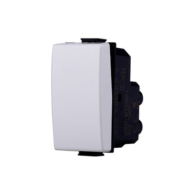 ETTROIT Deviatore 1P 16A Colore Bianco Compatibile Con Bticino Matix
