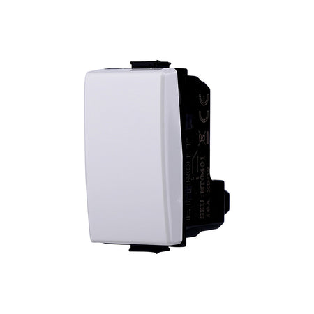 ETTROIT Invertitore 1P 16A Colore Bianco Compatibile Con Bticino Matix
