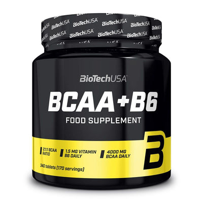 BCAA+B6 340 compresse Salute e cura della persona/Alimentazione e nutrizione/Integratori per lo sport/Aminoacidi/Amminoacidi ramificati (BCAA) Tock Black - Solofra, Commerciovirtuoso.it