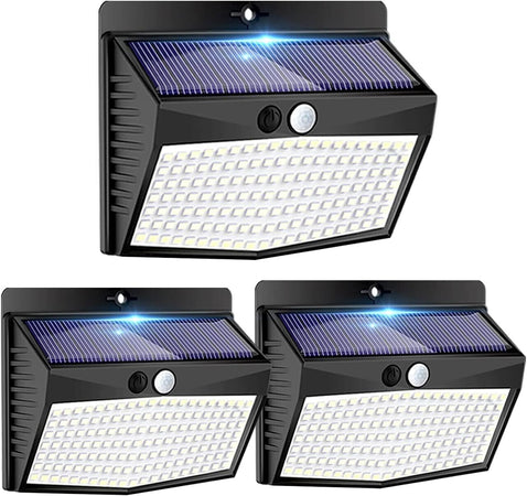 Peasur Luce Solare LED Esterno 138 LED Lampada Solare da Esterno con  Sensore - commercioVirtuoso.it