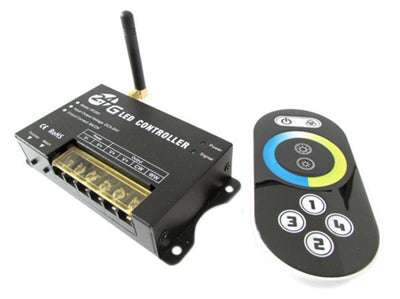 Led Dimmer CCT 2.4G Color Temperature Controller Centralina Wireless Per Controllo Luminosita e Colorazioni Bianco Freddo e Cald