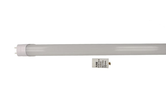 Tubo Led T8 G13 60cm 9W Bianco Freddo Testa Rotante Alimentazione da Un Lato Senza Modifica Impianti Originale Tubi Neon Fluores Ledlux