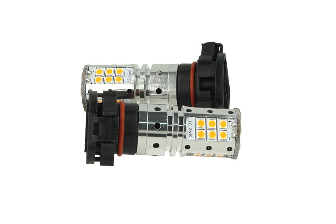Lampada Led PSY24W Canbus Arancione 12V 25W Reale Per Audi A1 A3 A6 Q5 VW Golf VI Passat Touareg Opel Astra Land Rover Discovery Carall