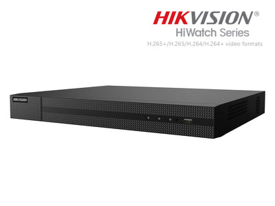 Videoregistratore NVR 16 Canali 4K HD 16CH@8Mpx Con Switch 16 Porte PoE H.265+ 80Mbps P2P ONVIF 2 SATA Interface 6TB HiWatch HWN Hikvision