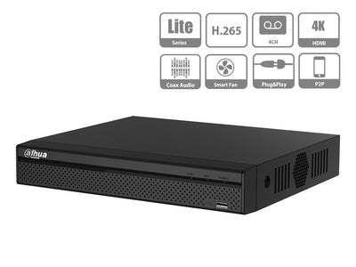 Videoregistratore XVR DVR NVR 16 Canali Penta-brid 1080P Compact 1U 16CH@6MP 5 In 1 HDCVI CVBS AHD TVI IP H.265+ DAHUA XVR5116HS