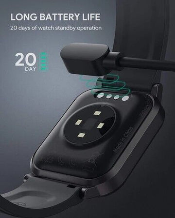AUKEY LS02 Smartwatch Fitness Tracker 12 modalità di attività IPX6 impermeabile
