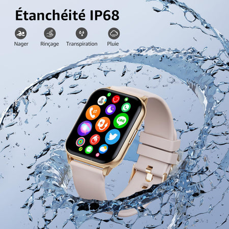 Smartwatch da uomo e donna, con promemoria intelligenti chiamate, Smart  Watch con cardiofrequenzimetro e pressione sanguigna, pedometro a schermo  da 1,96" per Android iOS - commercioVirtuoso.it