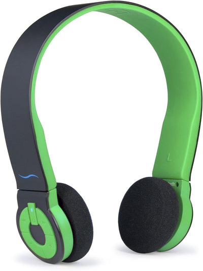 Hi-Fun HFHIEDO - Cuffia Bluetooth, Colore Verde