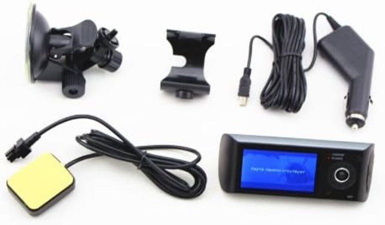 Videocamera DVR per auto con registrazione sincrona R300 con doppia telecamera