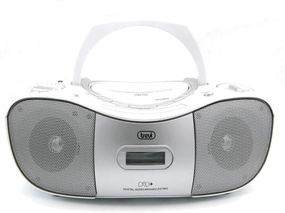 Trevi Stereo Portatile boombox CD Radio DAB CMP 582 DAB Bianco
