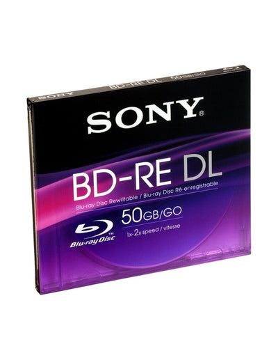 Sony BLU-RAY 50GB RISCRIV DL 2X J CASE BNE50B BNE50B 4905524552751 CD/DVD/FLOPPY