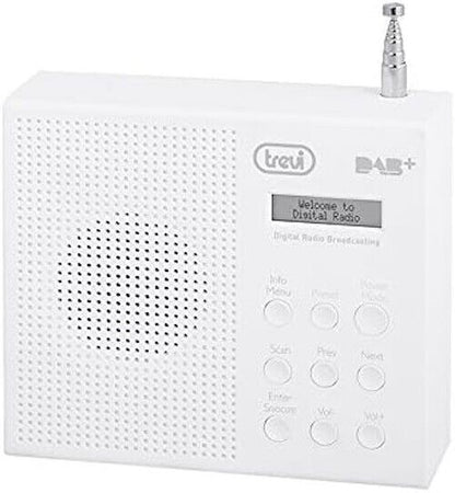 RADIO DIGITALE DAB+ TREVI DAB 791 R Ricaricabile snooze dab / dab+ e fm