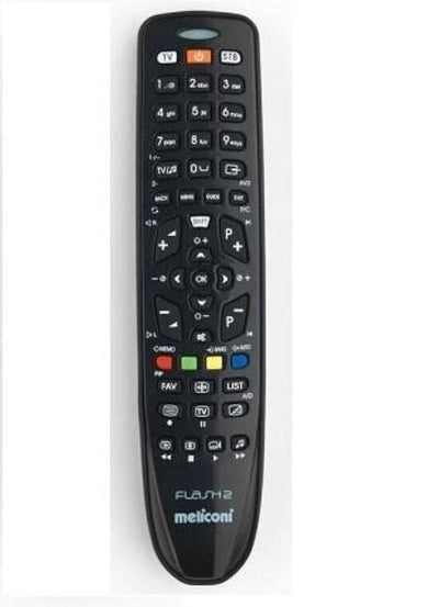 Meliconi Gumbody Flash 2 RC telecomando programmabile con corpo in gomma per TV
