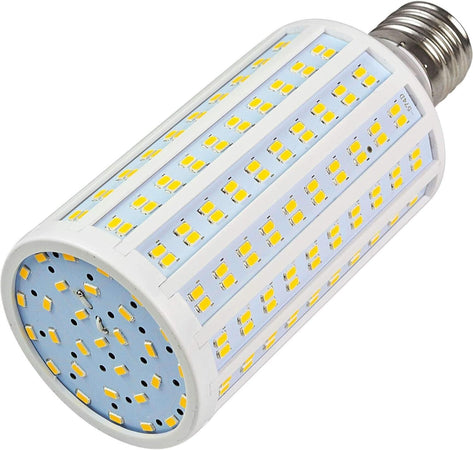 E40 50W Lampada LED SMD LEDs Lampadina AC 85-265V Bianco caldo 3000K