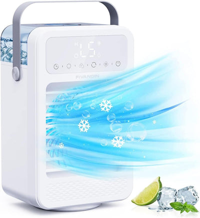 Climatizzatore mobile, 5 in 1, mini raffreddatore ad aria, portatile