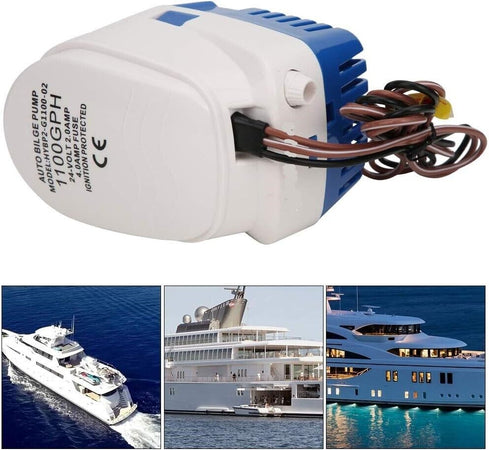 Pompa automatica idraulica di sentina HYBP2-G1100-02, Pompa per yacht ad acqua
