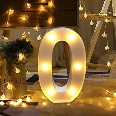 LED Lampada Numerica, Insegna luminosa a LED per Decorazione di Casa, Matrimoni