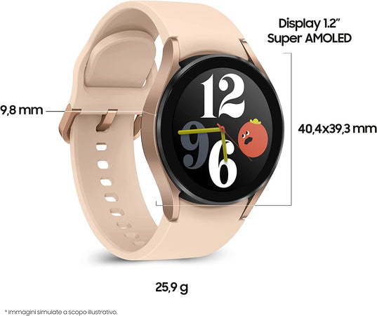 Samsung Galaxy Watch4 LTE 40mm Orologio Smartwatch Oro - Come nuovo