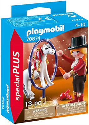 Special Plus Addestratrice con cavallo Playmobil
