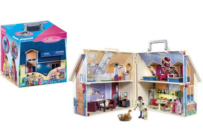 Casa delle Bambole Portatile Nuova Playmobil