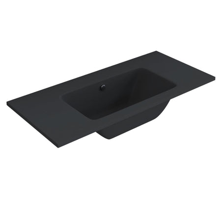 Lavabo ad Incasso Mineral Marmo Colore Nero Opaco Mobile composizione bagno Fai da te/Attrezzature per cucine e bagni/Attrezzature per bagni/Lavandini bagno/Incassato Ogomondo - Martina Franca, Commerciovirtuoso.it