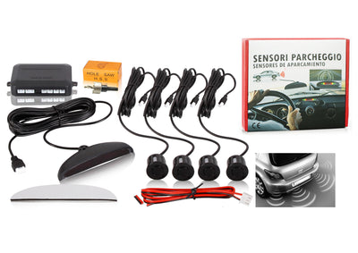 Kit 4 Sensore di Parcheggio Con Display Led e Cicalino Carall
