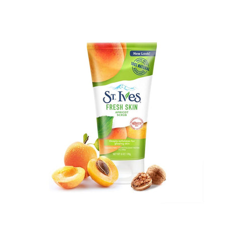 ST. LVES FRESH SKIN APRICOT SCRUB DEEPLY EXFOLIATES & REMOVES IMPURITIES FOR GLOWING SKIN PER CORPO