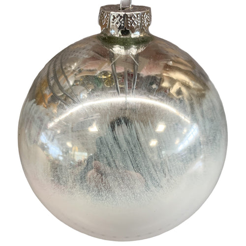 6 palline natalizie Shade in vetro Argento da Ø 10 cm, Pendaglio Tinta Unita Casa e cucina/Decorazioni per interni/Addobbi e decorazioni per ricorrenze/Decorazioni natalizie/Addobbi e decorazioni/Palle e palline MagiediNatale.it - Altamura, Commerciovirtuoso.it