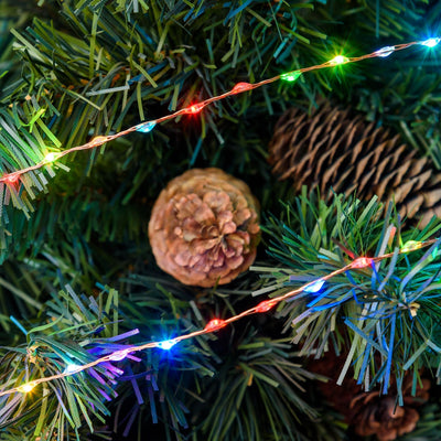 Catena lineare luminosa con 625 microled a luce multicolore RGB da 10 metri Casa e cucina/Decorazioni per interni/Addobbi e decorazioni per ricorrenze/Decorazioni natalizie/Luci natalizie/Catene luminose per interni MagiediNatale.it - Altamura, Commerciovirtuoso.it
