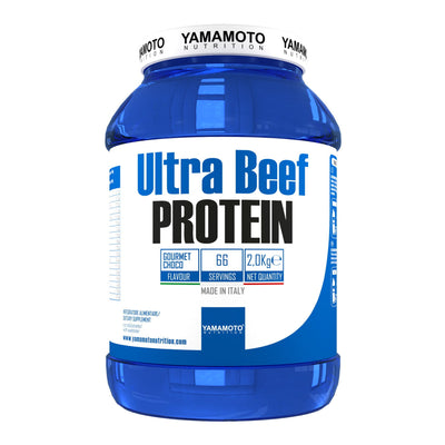 YAMAMOTO Ultra Beef PROTEIN 2 KG Salute e cura della persona/Alimentazione e nutrizione/Integratori per lo sport/Integratori di proteine/Proteine di manzo Tock Black - Solofra, Commerciovirtuoso.it