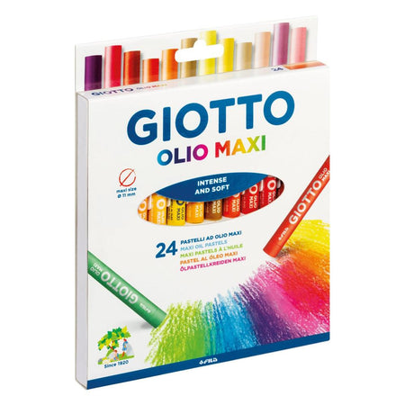 Pastelli olio 24 pz Maxi GIOTTO colori assortiti