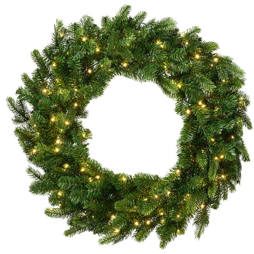 Ghirlanda tonda natalizia Galloway color Verde dietro porta 40 cm con LED Casa e cucina/Decorazioni per interni/Addobbi e decorazioni per ricorrenze/Decorazioni natalizie/Orpelli e festoni MagiediNatale.it - Altamura, Commerciovirtuoso.it