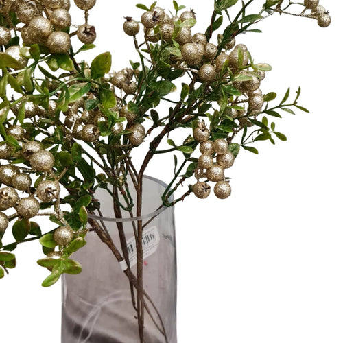 Ramo decorativo platino Cotoneaster Bell decorazione per albero di Natale h46 cm Casa e cucina/Decorazioni per interni/Addobbi e decorazioni per ricorrenze/Decorazioni natalizie/Ghirlande e corone MagiediNatale.it - Altamura, Commerciovirtuoso.it