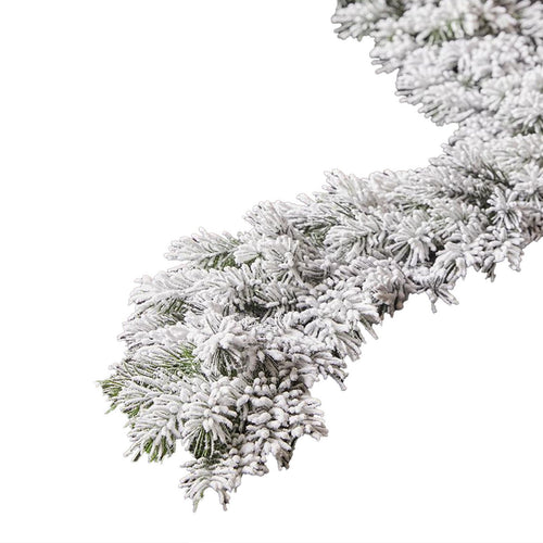 Festone con punte innevate Pino West ghirlanda decorativa color verde e bianco da 180 cm Casa e cucina/Decorazioni per interni/Addobbi e decorazioni per ricorrenze/Decorazioni natalizie/Orpelli e festoni MagiediNatale.it - Altamura, Commerciovirtuoso.it