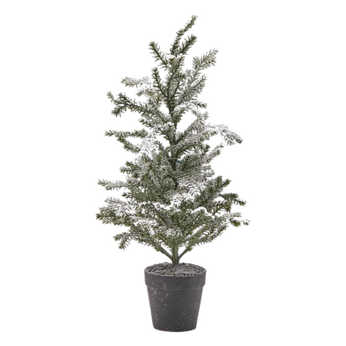 Pino di Natale West rami innevati con vaso in PE Effetto Real Touch h 48 cm Casa e cucina/Decorazioni per interni/Addobbi e decorazioni per ricorrenze/Decorazioni natalizie/Alberi di natale artificiali MagiediNatale.it - Altamura, Commerciovirtuoso.it
