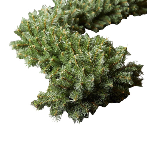 Festone con punte Pino ghirlanda decorativa color verde da 275 cm in PVC Casa e cucina/Decorazioni per interni/Addobbi e decorazioni per ricorrenze/Decorazioni natalizie/Orpelli e festoni MagiediNatale.it - Altamura, Commerciovirtuoso.it