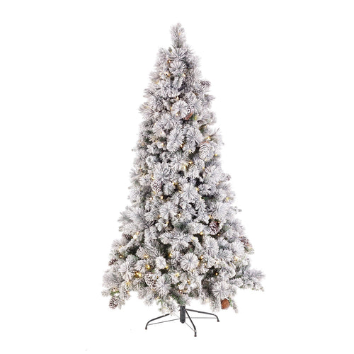 Albero di natale illuminato ed innevato Garlenda 300 rami led integrati Casa e cucina/Decorazioni per interni/Addobbi e decorazioni per ricorrenze/Decorazioni natalizie/Alberi di natale artificiali MagiediNatale.it - Altamura, Commerciovirtuoso.it