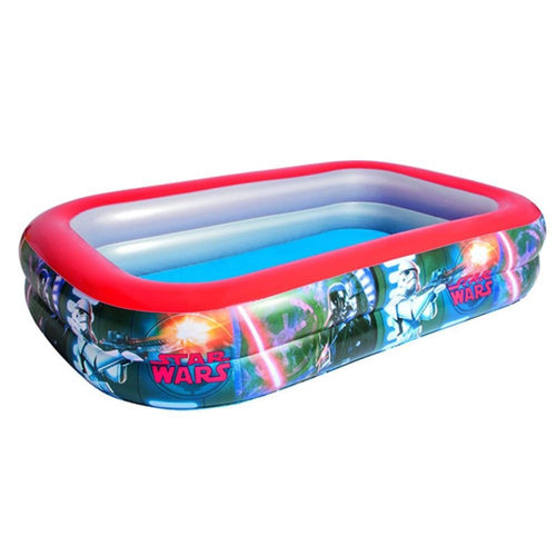 Piscina gonfiabile family Star Wars da giardino e veranda 175 x 276 cm Giochi e giocattoli/Sport e giochi all'aperto/Giochi aquatici e piscine per bambini/Piscinette per bambini La Zappa - Altamura, Commerciovirtuoso.it