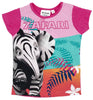 Maglietta Zafari  Bambina da 3 a 6 Anni novità Moda/Bambine e ragazze/Abbigliamento/T-shirt top e bluse/T-shirt Store Kitty Fashion - Roma, Commerciovirtuoso.it
