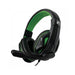 FENNER TECH CUFFIE GAMING SOUNDGAME + MICROFONO PC/CONSOLE GREEN