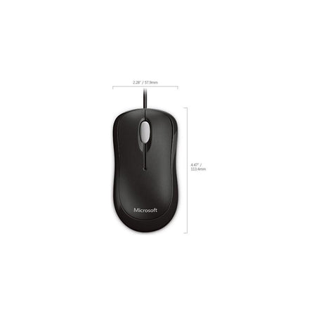 Microsoft Ready Mouse Basic Optical P58-00059 Nero