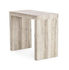 Tavolo consolle allungabile in legno Kenya da pranzo per interno 4570 cm arredamento cucina e soggiorno Casa e cucina/Arredamento/Sala da pranzo/Tavoli da sala da pranzo Decor Space - Altamura, Commerciovirtuoso.it
