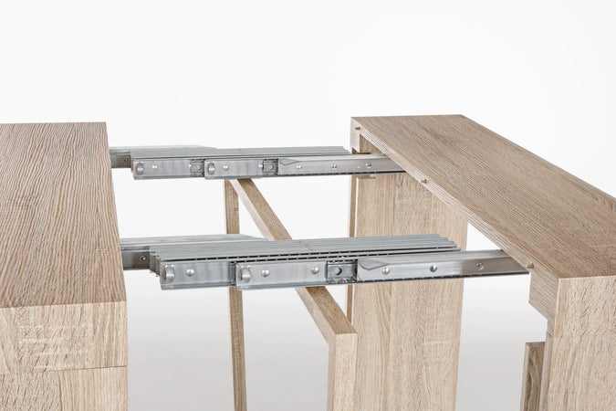 Tavolo consolle allungabile in legno "Kenya" da pranzo per interno 4570 cm arredamento cucina e soggiorno Casa e cucina/Arredamento/Sala da pranzo/Tavoli da sala da pranzo Decor Space - Altamura, Commerciovirtuoso.it