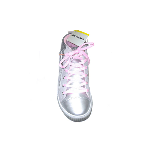 Sneakers Donna Scarpe da Ginnastica Donna Argentata, Scarpa sportiva Argento con lacci donna art.40p4711 colore argento/rosa Sneakers Donna L'Orchidea - Siderno, Commerciovirtuoso.it
